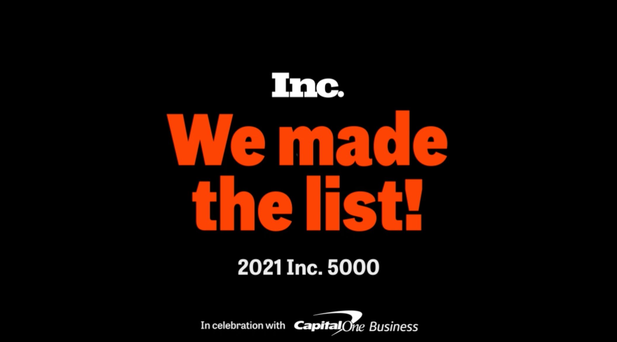 MHP/Team SI Named on 2021 Inc. 5,000 List for Fifth Time with 3-Year Revenue Growth of 186%